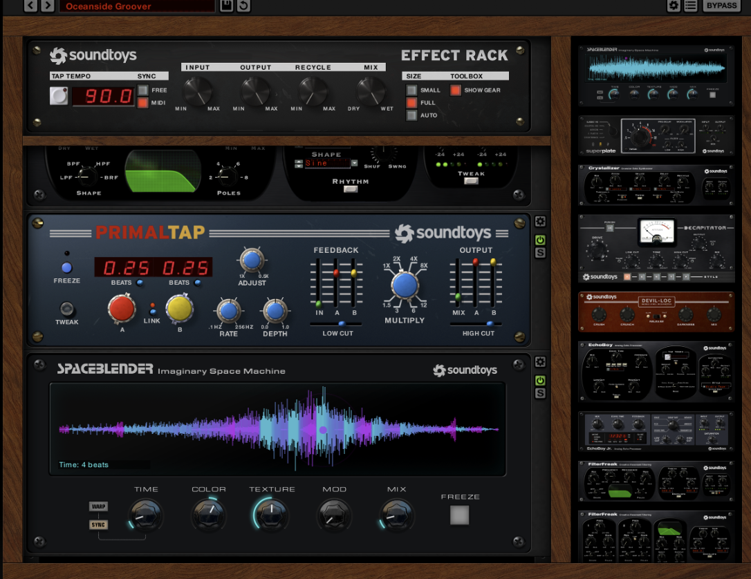 soundtoys Effect Rack